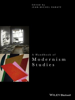 cover image of A Handbook of Modernism Studies